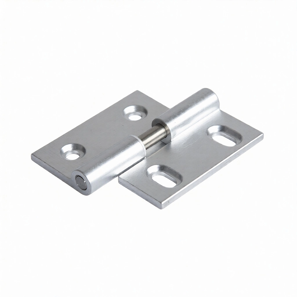 Aluminum Hinges with Slotted Holes